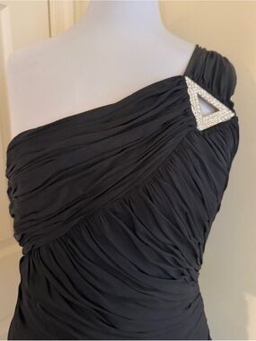 ROBERT RODRIGUEZ DRESSY DRESS CAVALLI STYLE BLACK COLOR SIZE 14US